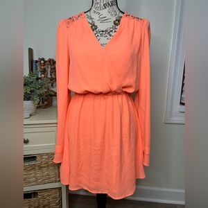 Gianni Bini Bright Coral Dress